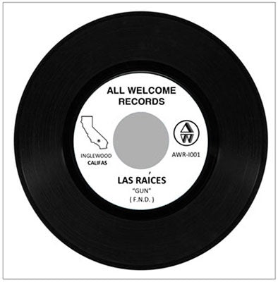 Las Raices - Gentrified/Gun - Import Vinyl 7inch Single Record Limited Edition