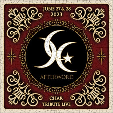 Char - AFTERWORD ～CHAR TRIBUTE LIVE～ - Japan 2DVD+2CD