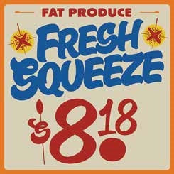 Fat Produce - Fresh Squeeze - Import Black Vinyl LP Record Limited Edition
