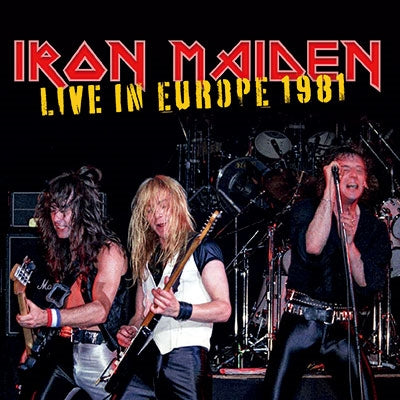 Iron Maiden  -  Live In Europe 1981  -  Import CD Limited Edition