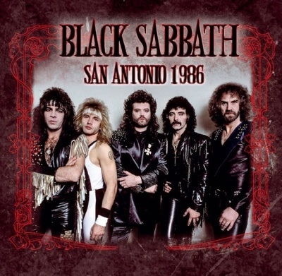 Black Sabbath  -  San Antonio 1986  -  Import CD Bonus Track Limited Edition