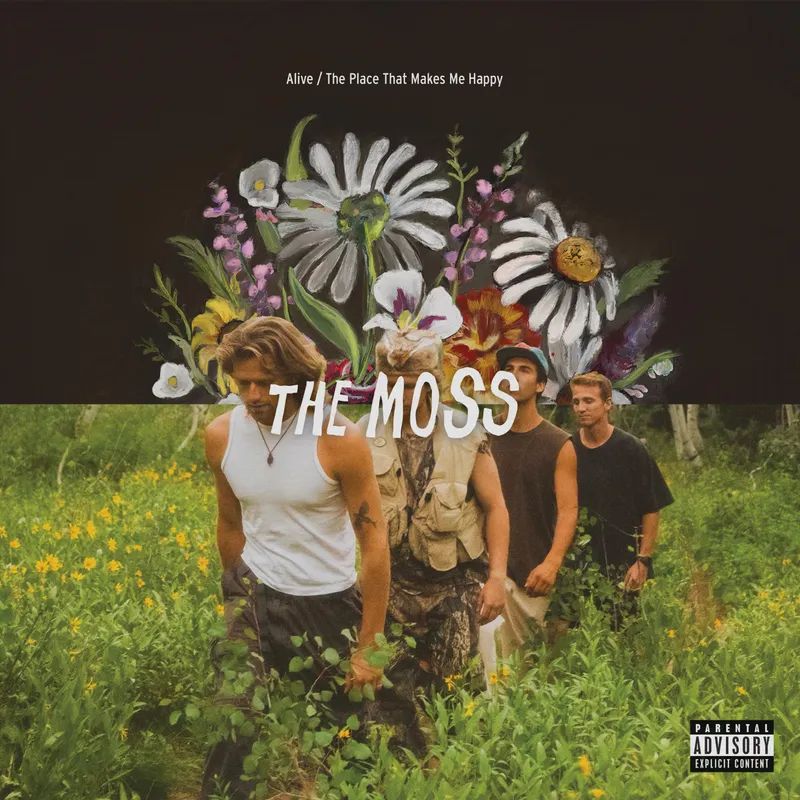 Moss - Alive / The Place That Makes Me Happy - Import Vinyl 7" Single Record Limited Edition