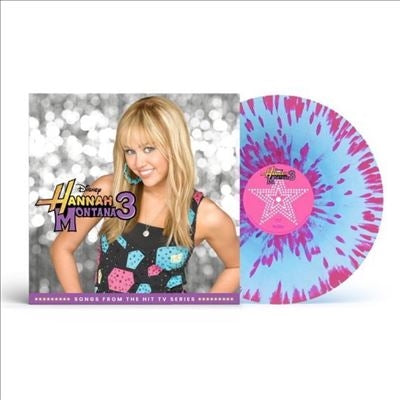 Hannah Montana - Hannah Montana 3 - Import Pretty In Pink Splatter Vinyl LP Record Limited Edition