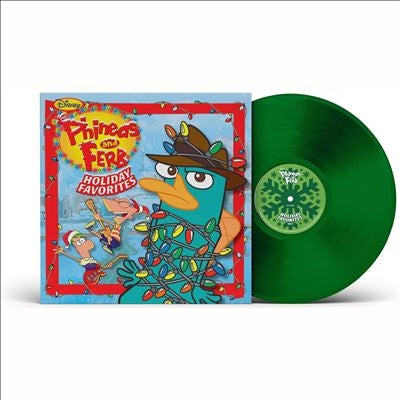 Phineas and Ferb: Holiday Favorites / Various - Phineas And Ferb: Holiday Favorites - Import Translucent Emerald Green Vinyl LP Record Limited Edition