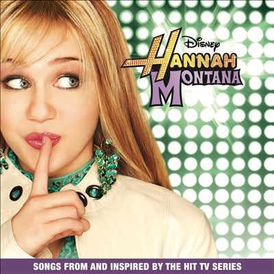 Miley Cyrus - Hannah Montana (Songs From and Inspired by the Hit TV Series) - Import Green, Splatter Vinyl LP Record