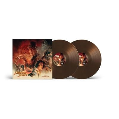 John Williams - Indiana Jones and the Dial of Destiny - Import Brown Vinyl 2 LP Record Limited Edition