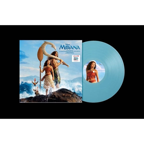 Various Artists - Moana (Live Action) - Import Ocean Blue Vinyl LP Record Limited Edition