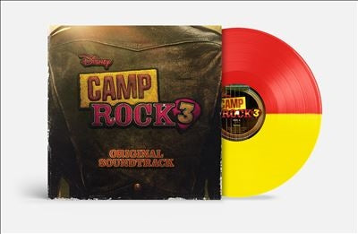 OST - Camp Rock 3 - Import Red & Yellow Dipped Color Vinyl 2 LP Record