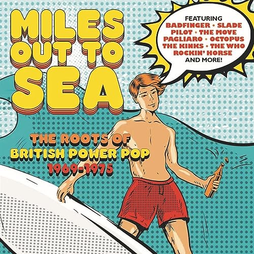 Various Artists - Miles Out To Sea: The Roots Of British Power Pop 1969-1975 3Cd Clamshell Box - Import 3 CD Box set