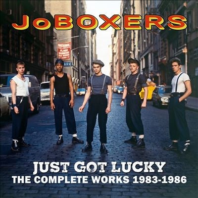 Joboxers - I Just Got Lucky - The Complete Works 1983-1986 - Import 3 CD Digipak Bonus Track