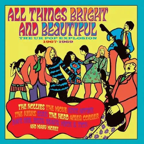Various Artists - All Things Bright And Beautiful: The UK Pop Explosion 1967-1969 (Clamshell Box) - Import 3 CD