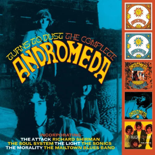 Andromeda - Turns To Dust (The Complete Andromeda 5CD Clamshell Box) - Import 5 CD