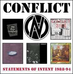 Conflict - Statements Of Intent 1988-94: 5CD Clamshell Box - Import 5 CD Box Set