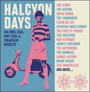 Various Artists - Halcyon Days - 60S Mod, R&B, Brit Soul & Freakbeat Nuggets (3CD Clamshell Boxset) - Import 3 CD Box Set