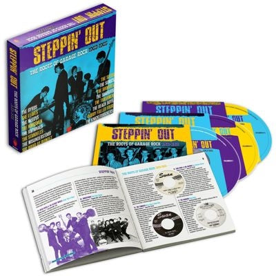 Various Artists - Steppin' Out - The Roots Of Garage Rock 1963-1965 - Import 3 CD Box Set