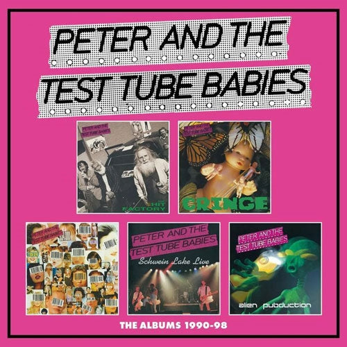 Peter & The Test Tube Babies - The Albums 1990-98 (Clamshell Box) - Import 5 CD