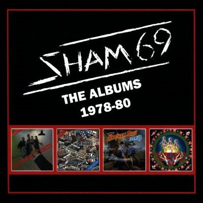 Sham 69 - The Albums 1978-80 (Clamshell Box) - Import 4 CD Bonus Track