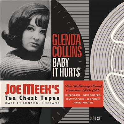 Glenda Collins - Baby It Hurts - The Holloway Road Sessions: Clamshell Box - Import 3 CD Box Set