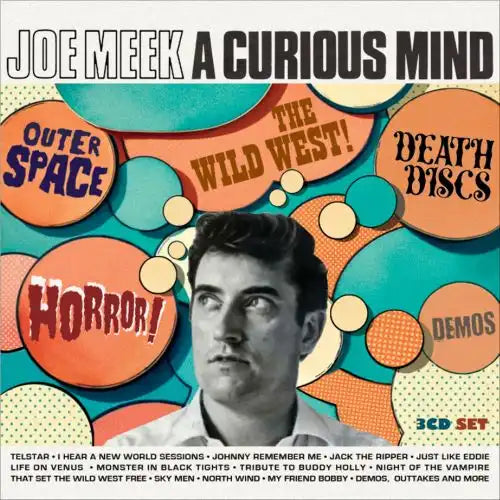 Various Artists (Oldies/50'S-60'S Pop) - Joe Meek: A Curious Mind Outer Space! Horror! Death Discs! The Wild West! Demos!  - Import 3 CD