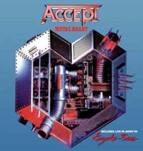 Accept - Metal Heart/Kaizoku-Ban-Live In Japan - Import CD