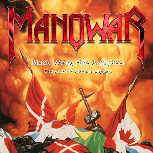 Manowar - Black Wind, Fire And Steel - The Atlantic Albums 1987-1992 (3CD Clamshell Boxset) - Import 3 CD