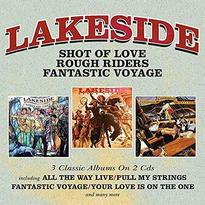 Lakeside - Shot Of Love/Rough Riders/Fantastic Voyage - Import 2 CD