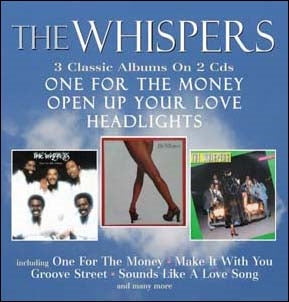 The Whispers - One For The Money/Open Up Your Love/Headlights - Import 2 CD