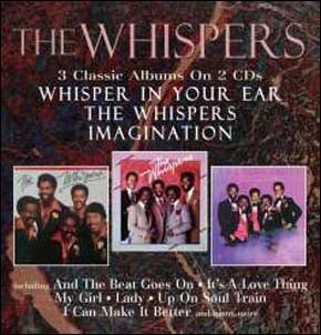 The Whispers - Whisper In Your Ear/The Whispers/Imagination - Import 2 CD