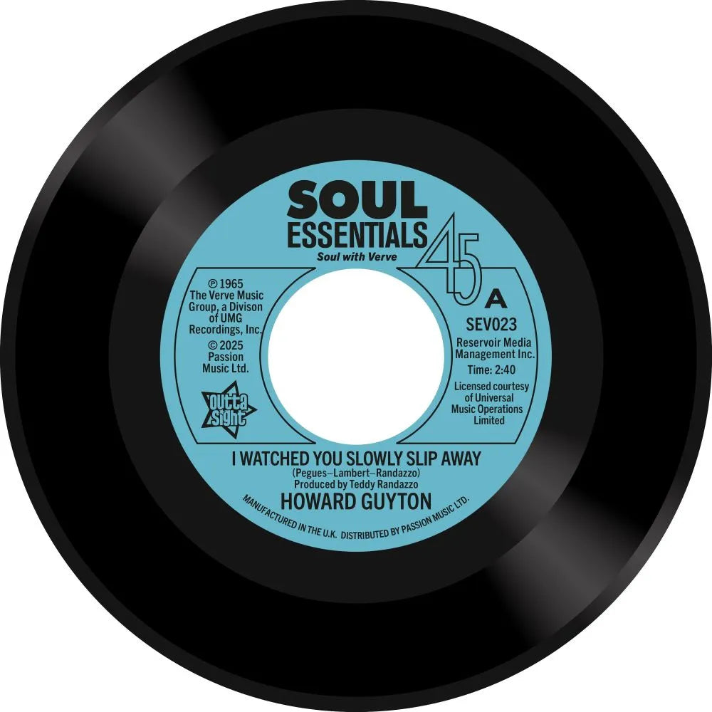 Howard Guyton / High Keys - I Watched You Slowly Slip Away / Living A Lie - Import 7 Inch Single Record