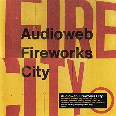Audioweb - Fireworks City - Import 180g Red Vinyl LP Record