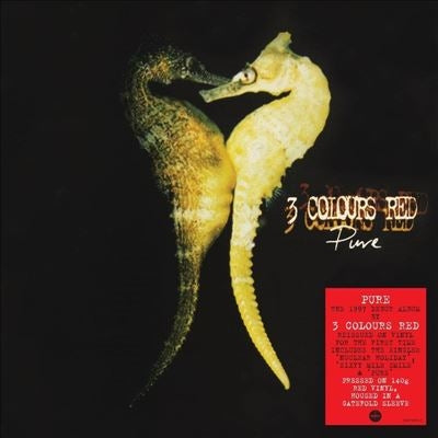 3 Colours Red - Pure - Import Colored Vinyl LP Record