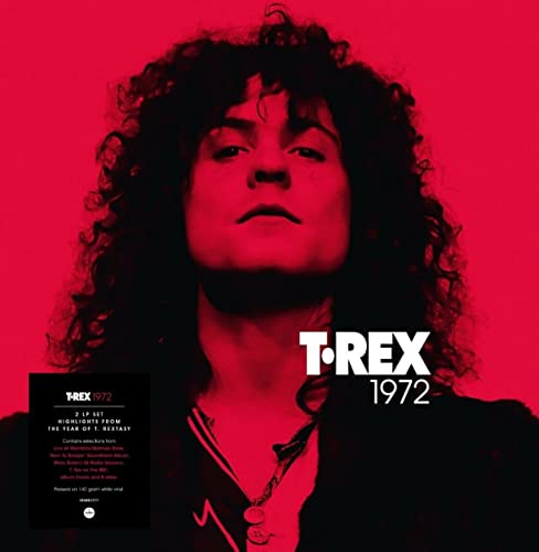 T. Rex - 1972 - Import White Colored Vinyl 2 LP Record