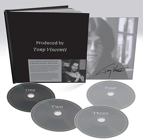 Produced by Tony Visconti / Various - Produced by Tony Visconti (Autographed) - Import 4CD+BOOK Box Set Limited Edition