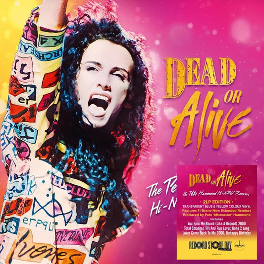 Dead Or Alive - Pete Hammond Hi-Nrg Remixes - Import Vinyl 2 LP Record Limited Edition