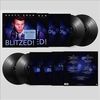 Various Artists - Rusty Egan Presents... Blitzed! - Import 140g Black Vinyl 4 LP Record Box set