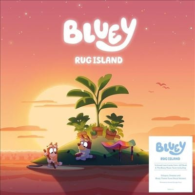 Bluey (Children's) - Rug Island - Import Sunset Orange Colored Vinyl LP Record