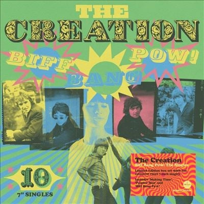 The Creation - Biff Bang Pow: The Creation Singles Box - Import Vinyl 7 Inch Single Record x10 Box Set