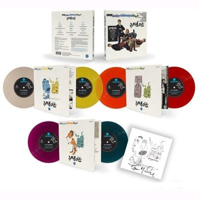 The Yardbirds - Over Under Sideways Down: Roger The Engineer 60Th Anniversary (Singles & Signed By Jim Mccarty) - Import Coloured Vinyl 7 Inch Single Record ｘ6 Box Set Limited Edition