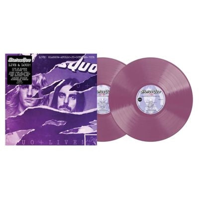 Status Quo - 29th October 1976 Live - Import Purple Vinyl 2 LP Record