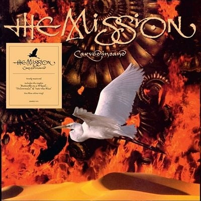 The Mission - Carved In Sand - Import Sea Blue Vinyl LP Record Limited Edition