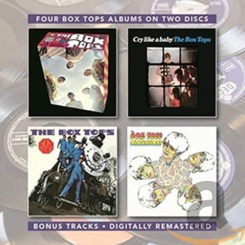The Box Tops - The Letter/Neon Rainbow/Cry Like A Baby/Non Stop/Dimension - Import 2 CD