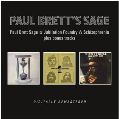 Paul Brett Sage - Paul Brett Sage/Jubilation Foundry/Schizophrenia - Import 2 CD