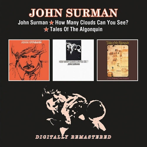 John Surman - John Surman/How Many Clouds Can You See?/Tales Of The Algonquin - Import 2 CD