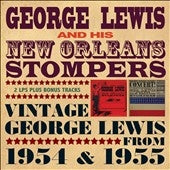 George Lewis & His New Orleans Stompers - Vintage George Lewis 1954-1955 - Import 2 CD