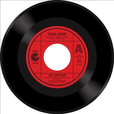 Gloria Gaynor - This Love Affair - Import Vinyl 7 inch Shingle Record