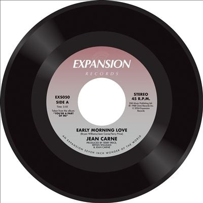 Jean Carn - Early Morning Love / Heartache - Import 7 inch Single Record