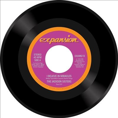Jackson Sisters - I Believe In Miracles - Import 7 inch Single Record