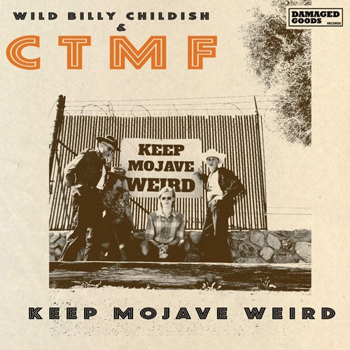 Wild Billy Childish & CTMF - Keep Mojave Weird EP - Import Vinyl 7-inch single Recurd