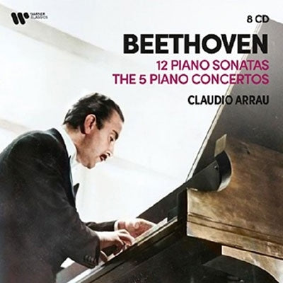 Claudio Arrau - Beethoven:Piano Concertos / 12 Piano Sonatas - Import 8 CD