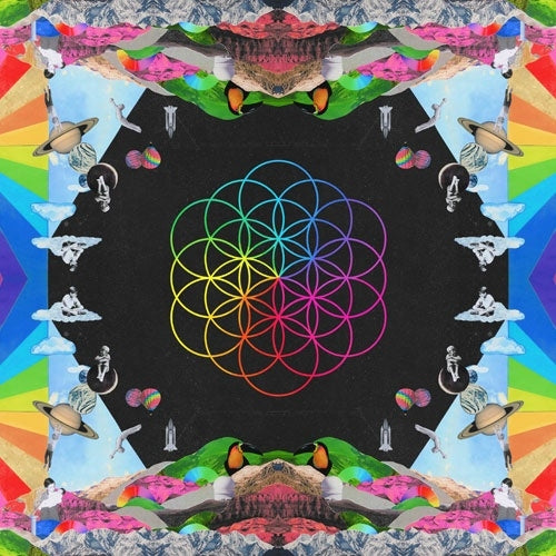 Coldplay - A Head Full Of Dreams - Import Ecorecord Clear Vinyl LP Record